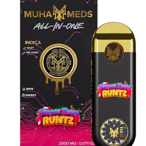 Dragon Berry Runtz, 2000MG, All-In-One, Runtz, Berry, Cannabinoid Product, Shop Puff Dispensary