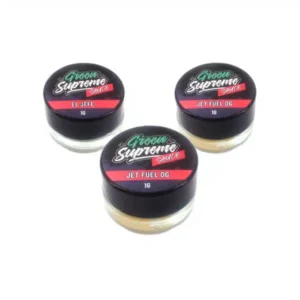 Green Supreme Live Sauce, live sauce cannabis concentrate, mix and match concentrates, terpene-rich cannabis, discreet cannabis shipping, Cannabis Exotic Dispensary
