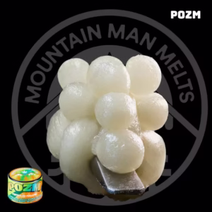 MOUNTAIN MAN POZM LIVING SOIL PREMIUM LIVE ROSIN 1G Mountain Man live rosin, POZM live rosin, living soil cannabis concentrate, solventless live rosin, premium live rosin, organic cannabis extract, terpene-rich concentrates, Cannabis Exotic Dispensary concentrates