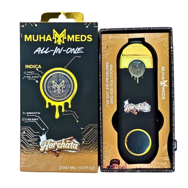 MUHA_MEDS_HORCHATA Muha meds boxes