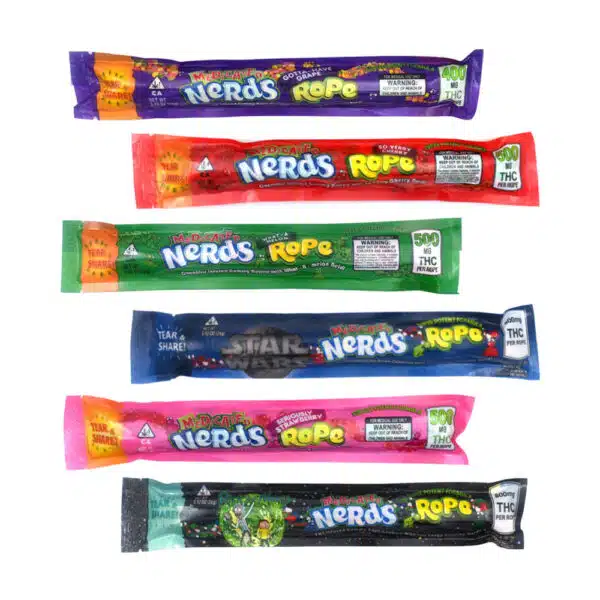 Nerds – Cannabis Infused Gummy Rope (400mg:500mg:600mg THC) Nerds – Cannabis Infused Gummy Rope (400mg/500mg/600mg THC)