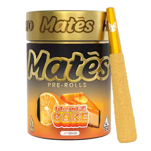 Orange Cake Mates, Orange Cake Pre-Rolls, Cannabis Pre-Rolls, Citrus Cannabis, Cake Pre-Rolls, Cannabis Flower
