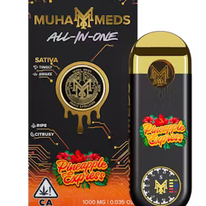 Pineapple Express | All-In-One | 1000MG Pineapple Express, Pineapple Express All-In-One, Pineapple Express 1000MG, Pineapple Express Vape, 1000MG Cannabis Vape, THC Vape, Cannabis All-In-One, Premium Cannabis Concentrate,