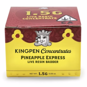 Pineapple Express Live Resin Badder 1.5G Kingpen Concentrates Pineapple Express Live Resin Badder 1.5G Kingpen Concentrates