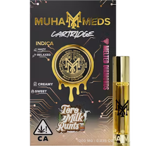 Toro Milk Runtz Melted Diamonds Cartridge 1000MG premium cannabis vape TToro Milk Runtz Melted Diamonds Cartridge 1000MG premium cannabis vape
