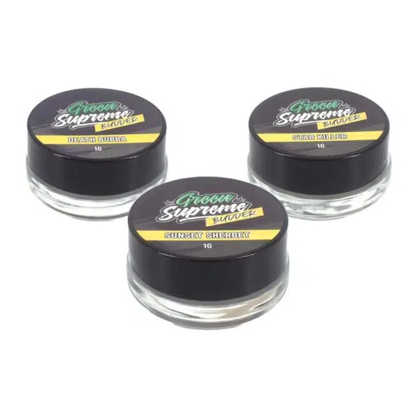 greensupreme-budder-3mixmatch-600x600.jpg Green Supreme budder, budder cannabis concentrate, mix and match budder, premium cannabis concentrates, discreet cannabis shipping, Cannabis Exotic Dispensary