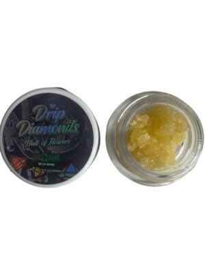 Drip Diamonds – Dark Dosi 3.5G with THCa diamond infusion.