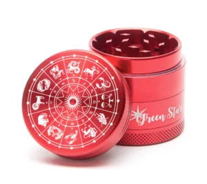 Horoscope Zodiac Grinder 1.5 inch 40mm 4-piece by Shoo Puff Dispensary