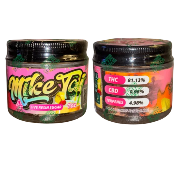 MIKE TAI Whole Melts live resin sugar, Oasis Edition live resin, 1oz live resin sugar, Whole Melts concentrates, premium cannabis sugar, live resin extract, bulk cannabis concentrate, Cannabis Exotic Dispensary concentrates