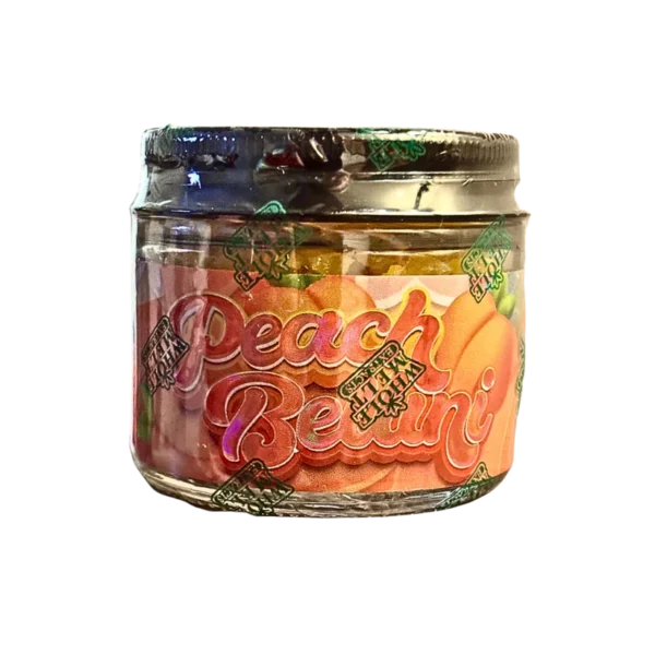 PEACH BELLINI Whole Melt Extracts Live Resin Badder 1oz Jar