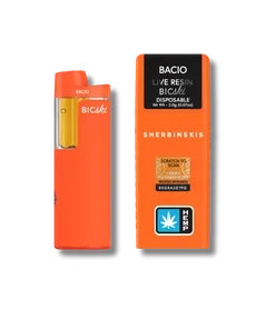 SHERBINSKIS “Bacio” 2G Live Resin Disposable Vape SHERBINSKIS “Bacio” 2G Live Resin Disposable Vape