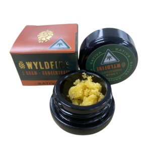Wyldfire Wax Sativa 1G cannabis concentrate